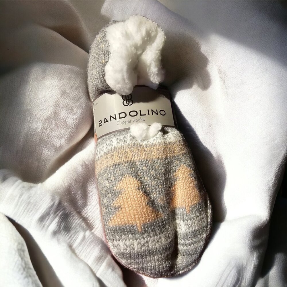 NWT BANDOLINI (9-11) 2pr. Comfy Slippers Size 9-11